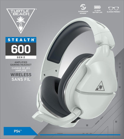 Turtle Beach Stealth™ 600 Gen 2 Wireless Gaming Headset  (White) - GameStore.mt | Powered by Flutisat