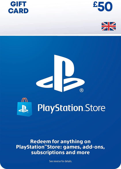 £50 PlayStation Store Wallet Top Up (UK) - GameStore.mt | Powered by Flutisat
