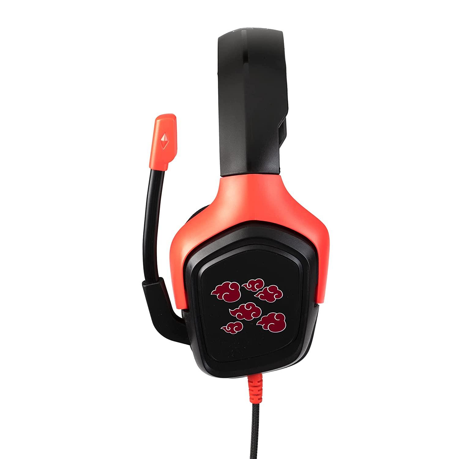 KONIX - Naruto Akatsuki Gaming Headset - Black/Orange - GameStore.mt | Powered by Flutisat