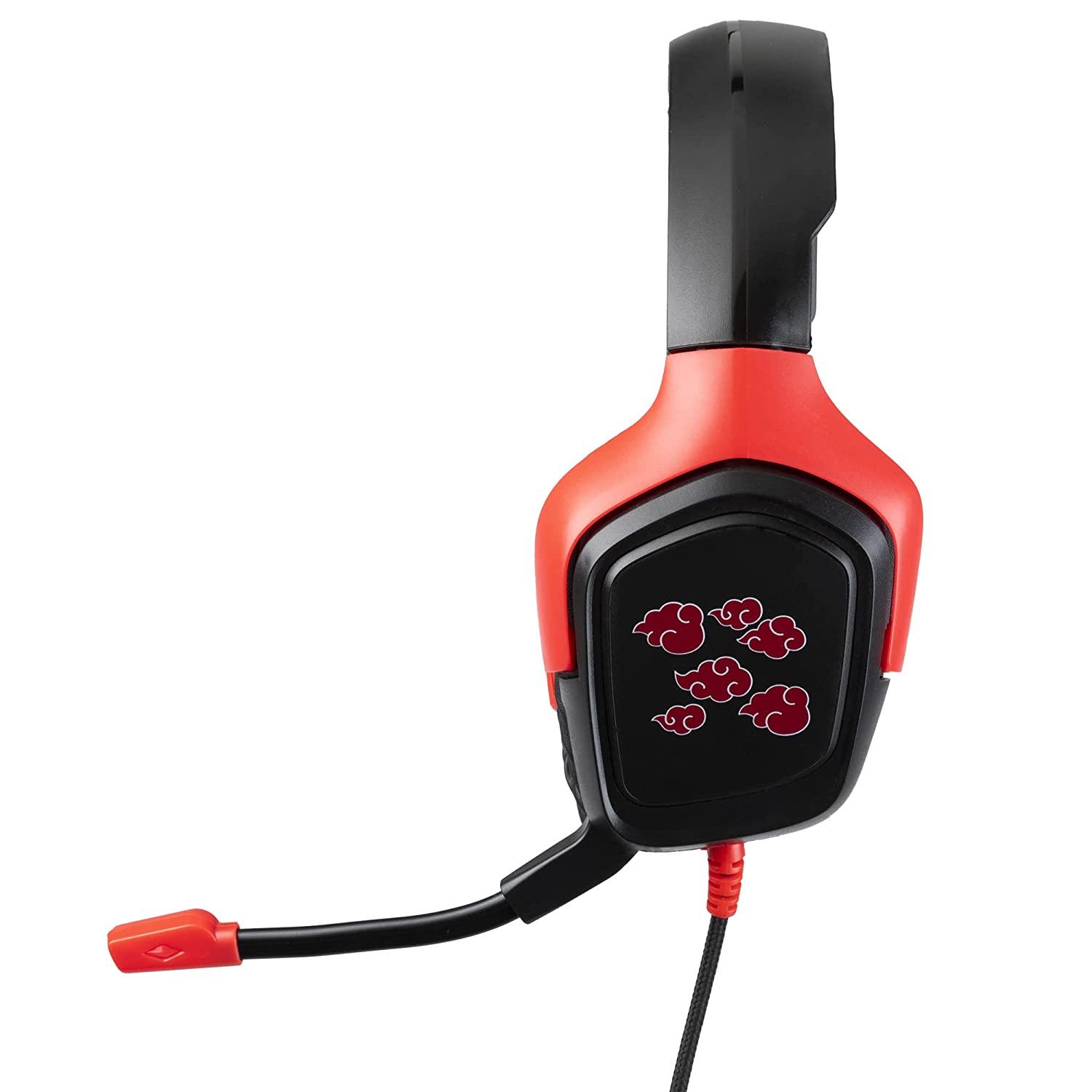 KONIX - Naruto Akatsuki Gaming Headset - Black/Orange - GameStore.mt | Powered by Flutisat