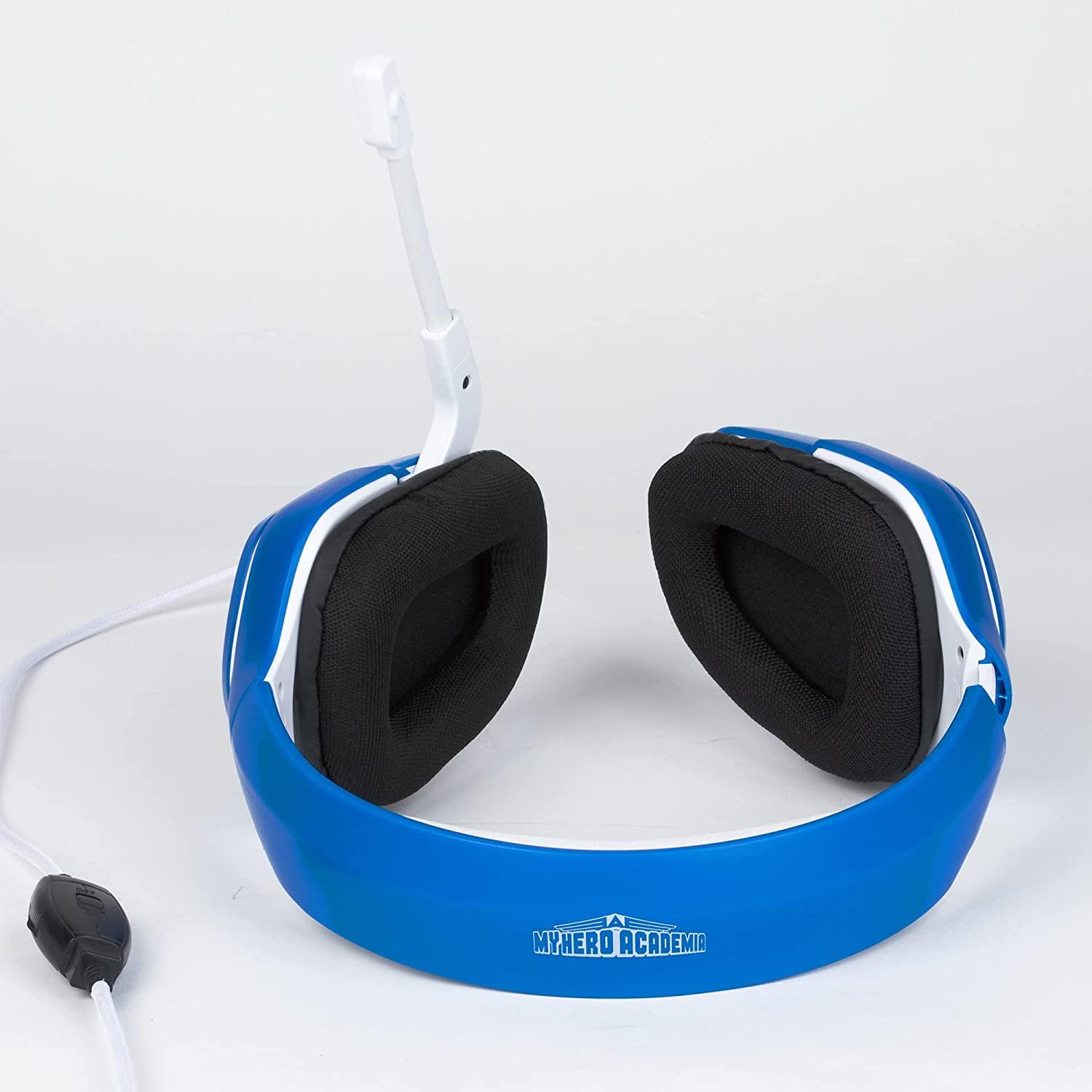 KONIX - My Hero Academia Gaming Headset - White/Blue - GameStore.mt | Powered by Flutisat