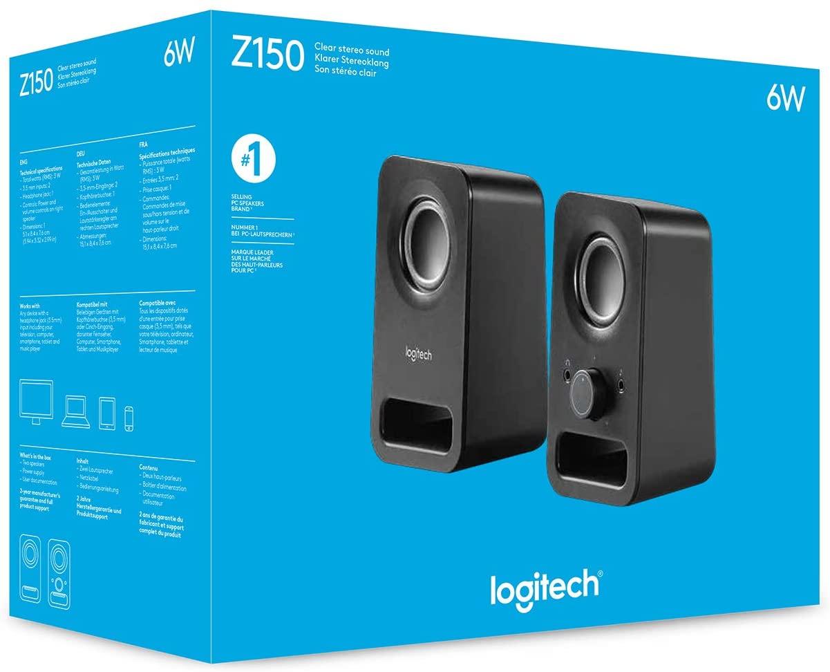 Logitech Z150 Compact Stereo Speakers 6W - GameStore.mt | Powered by Flutisat