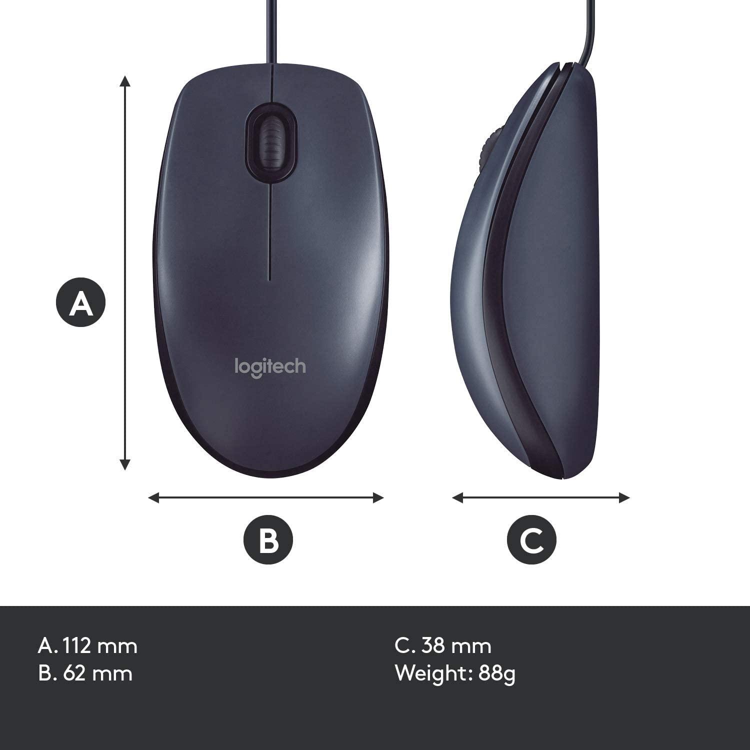 Logitech B100 Optical USB Mouse - GameStore.mt | Powered by Flutisat