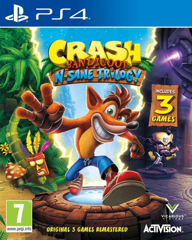Crash Bandicoot N. Sane Trilogy (PS4) (Pre-owned) - GameStore.mt | Powered by Flutisat