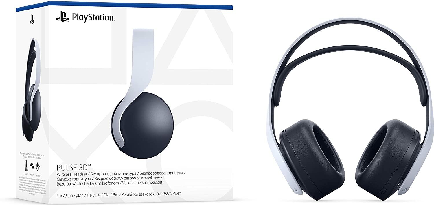 Sony PlayStation 5 Wireless Headset (Pulse 3D) - White - GameStore.mt | Powered by Flutisat