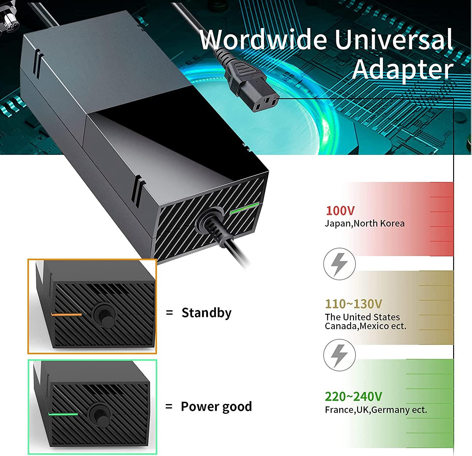 Honson Xbox One AC Adapter Power Supply - GameStore.mt | Powered by Flutisat
