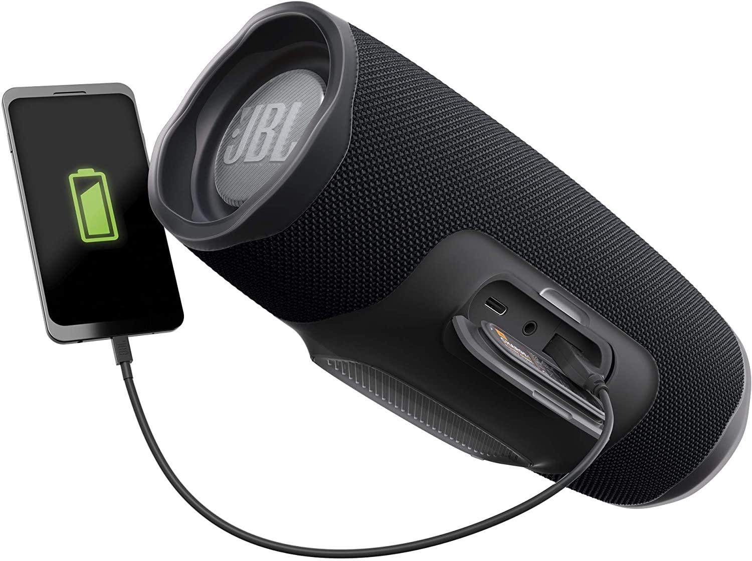 JBL Charge 4 - Waterproof Portable Bluetooth Speaker - Black - GameStore.mt | Powered by Flutisat