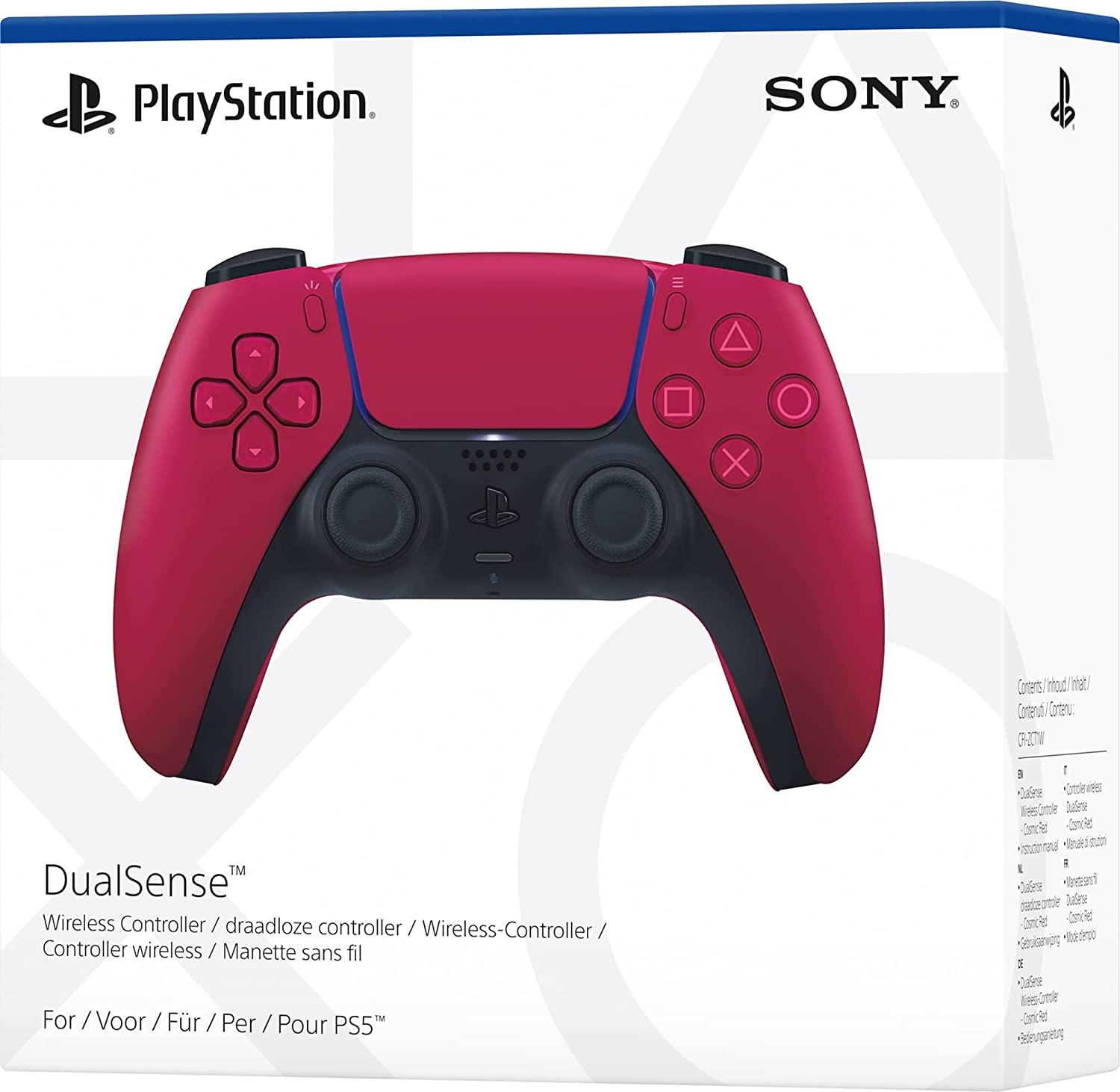 PlayStation 5 DualSense Wireless Controller - Cosmic Red - GameStore.mt | Powered by Flutisat