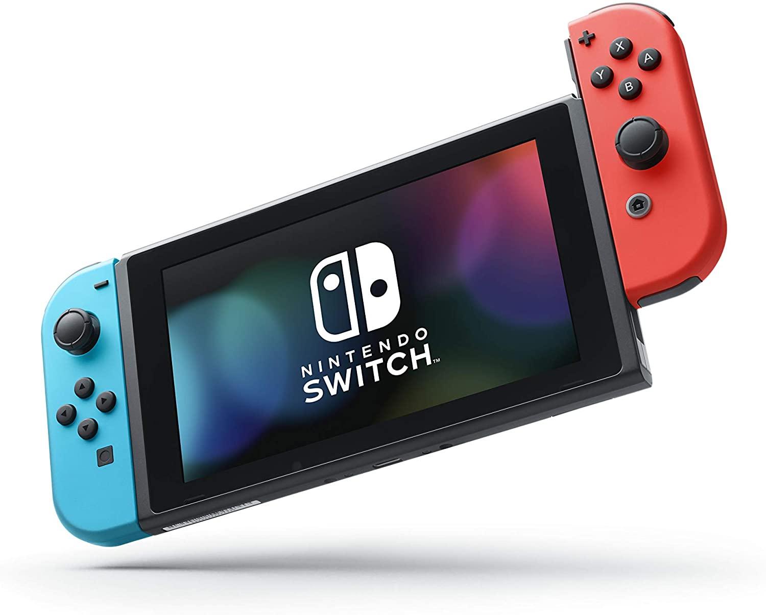 Nintendo Switch Console (Neon Red/Neon Blue) - GameStore.mt | Powered by Flutisat