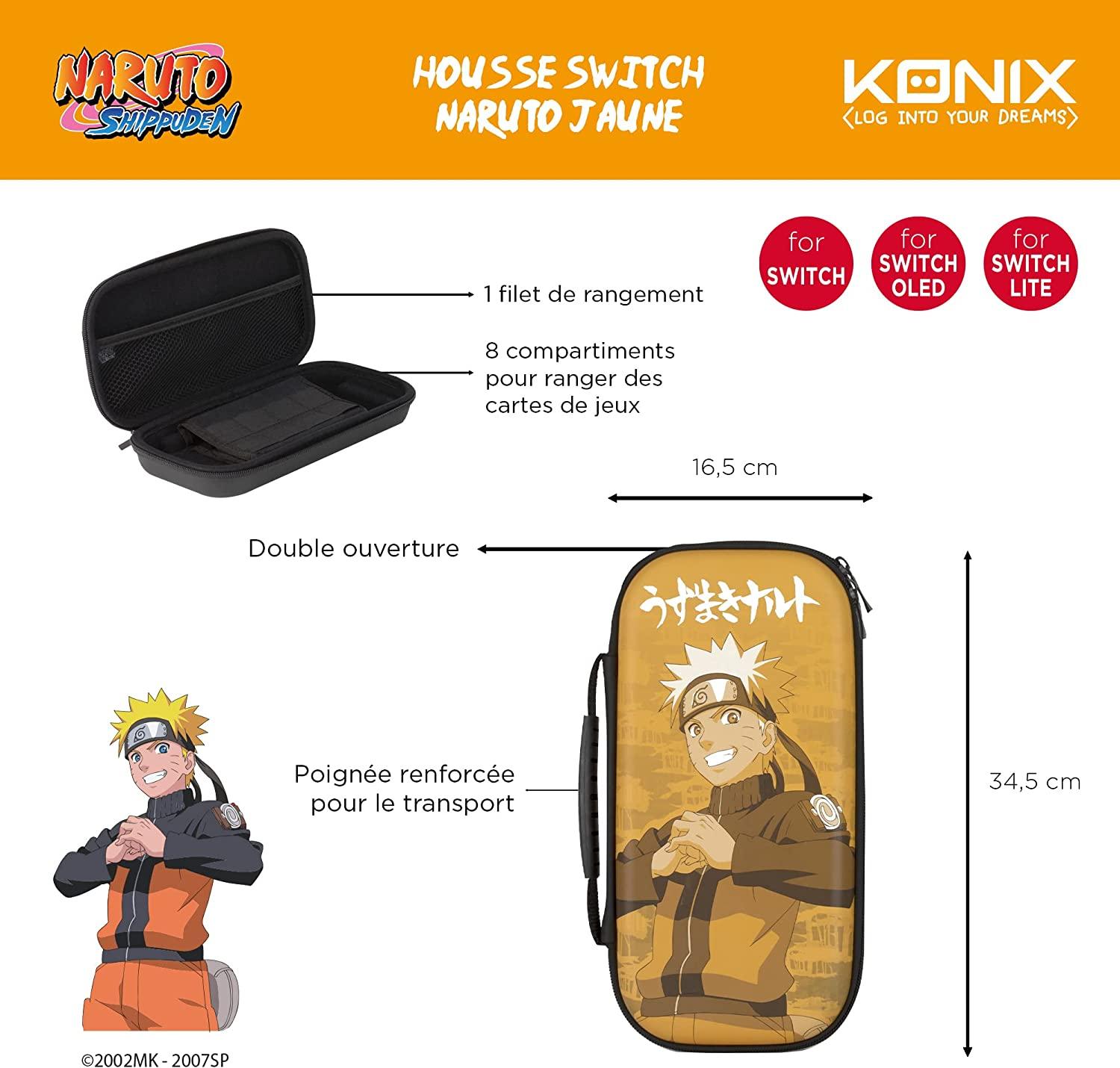 KONIX Naruto Nintendo Switch Carry Case - GameStore.mt | Powered by Flutisat