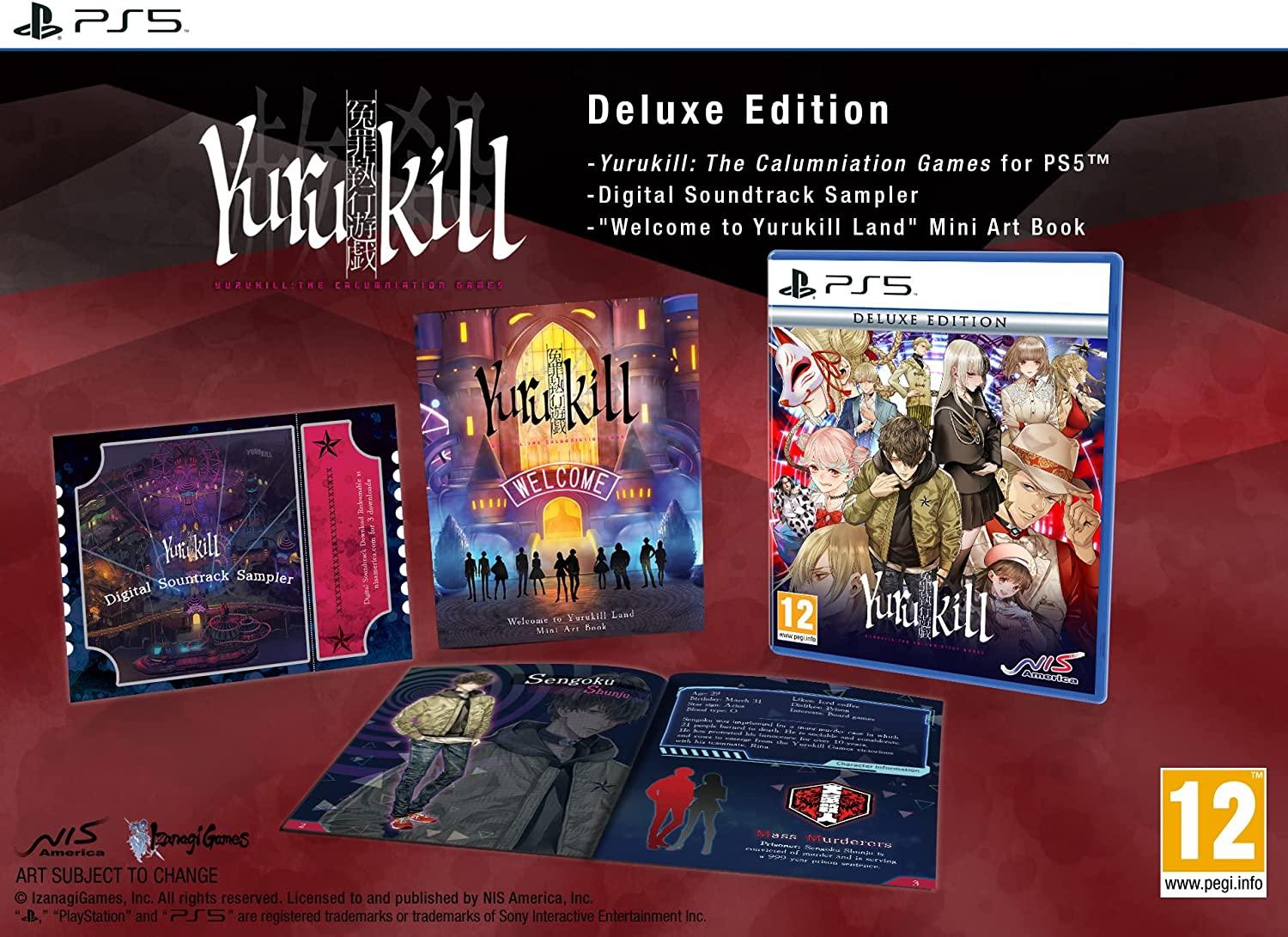 Yurukill: The Calumniation Games Deluxe Edition (PS5) - GameStore.mt | Powered by Flutisat