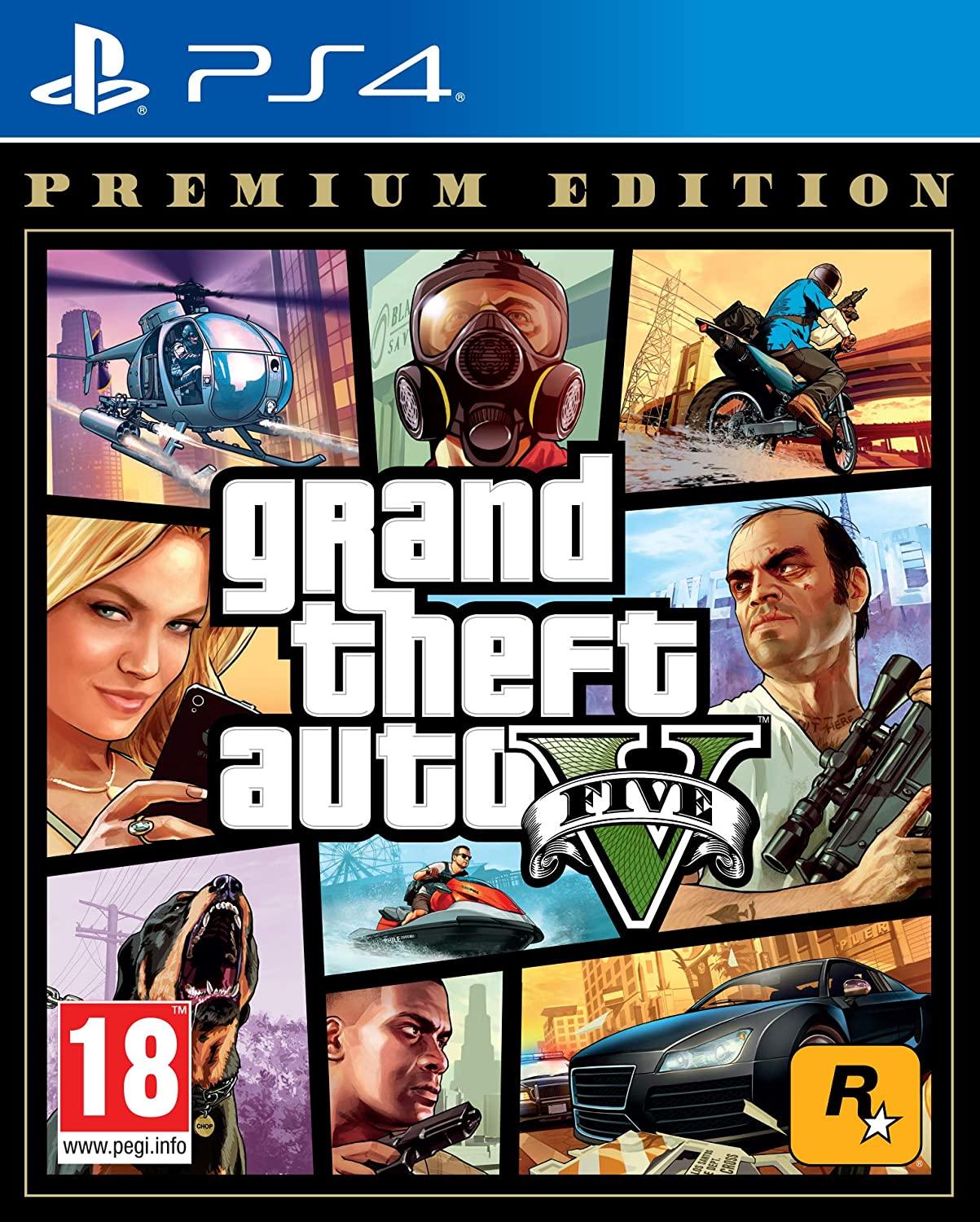 Grand Theft Auto V: Premium Edition (PS4) (Pre-owned) - GameStore.mt | Powered by Flutisat
