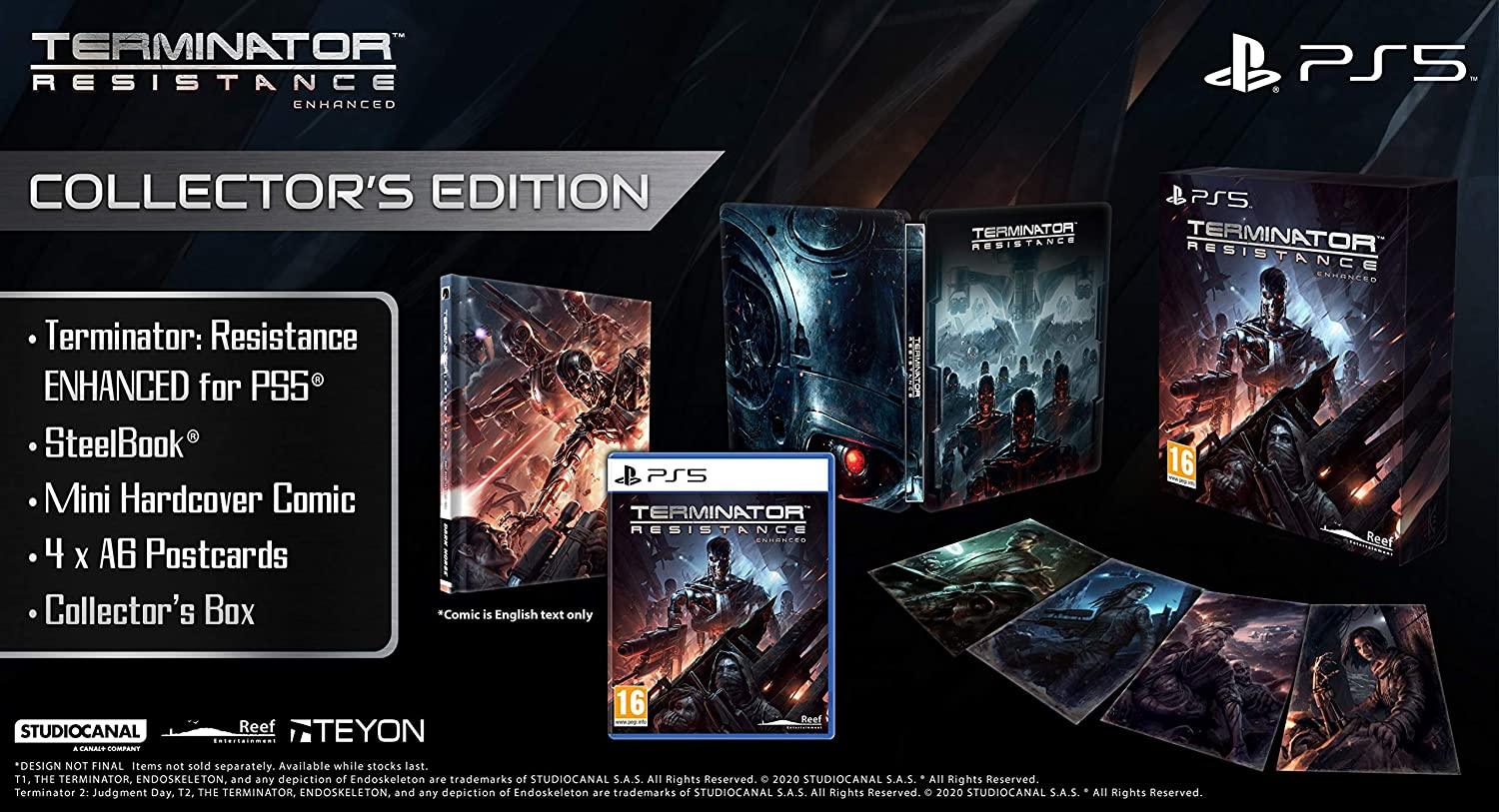 Terminator: Resistance Enhanced Collector’s Edition (PS5) - GameStore.mt | Powered by Flutisat