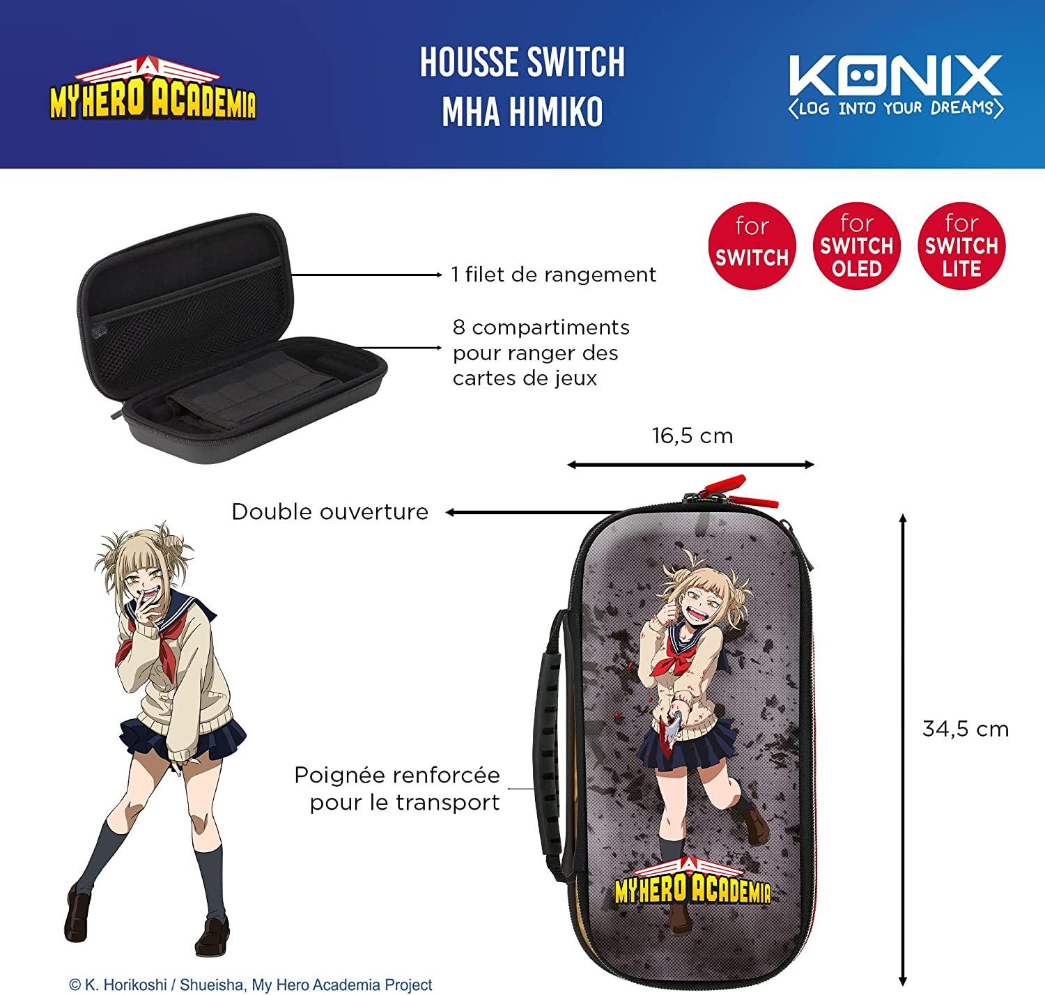 KONIX My Hero Academia Himiko Toga Nintendo Switch Carry Case - GameStore.mt | Powered by Flutisat