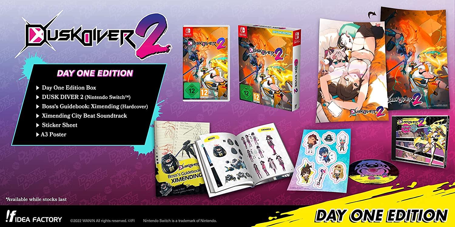 Dusk Diver 2 Day One Edition (Nintendo Switch) - GameStore.mt | Powered by Flutisat