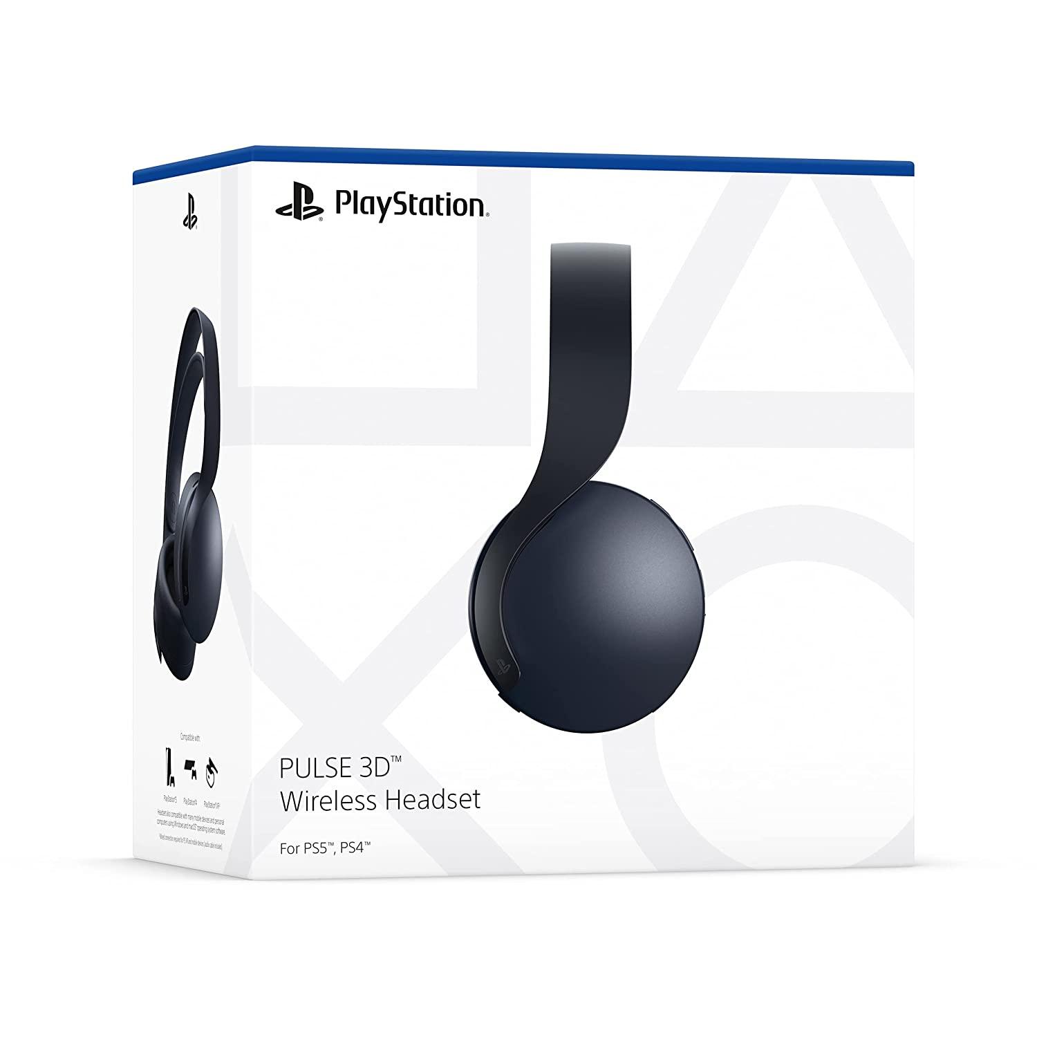 Sony PlayStation 5 Wireless Headset (Pulse 3D) - Midnight Black - GameStore.mt | Powered by Flutisat