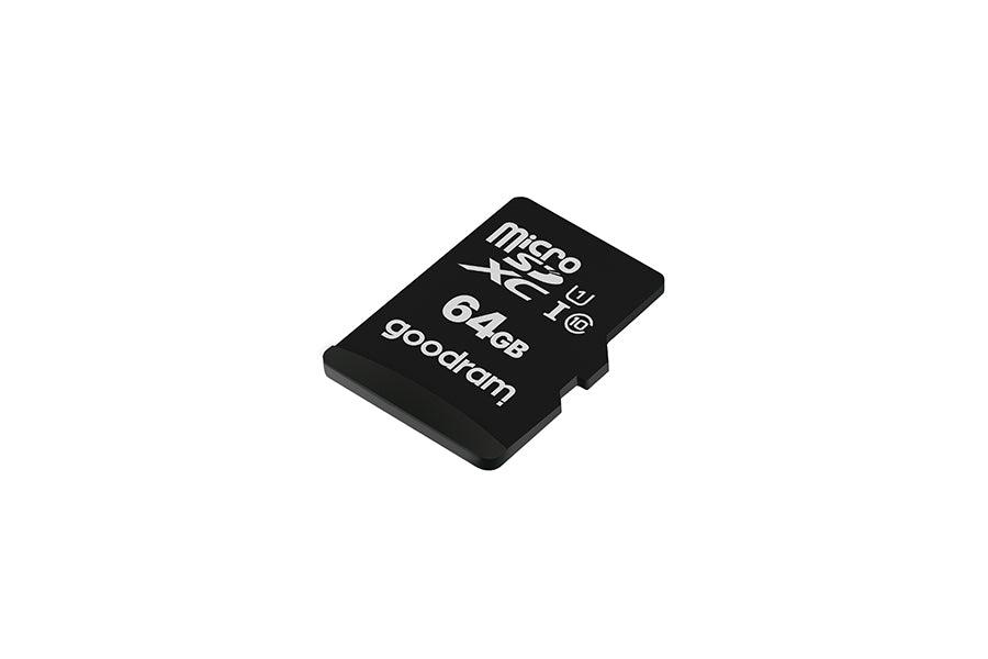 GOODRAM 64GB SDXC Micro SD Card Class 10 UHS-I + Adapter - GameStore.mt | Powered by Flutisat