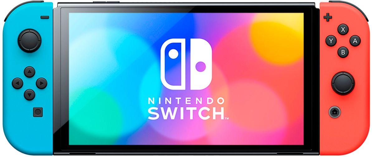Nintendo Switch Console (OLED Model) - Neon Blue/Neon Red - GameStore.mt | Powered by Flutisat