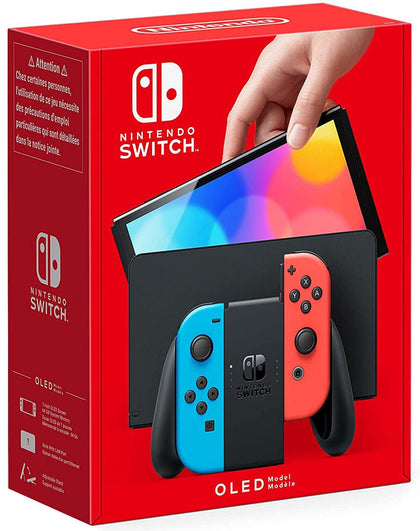 Nintendo Switch Console (OLED Model) - Neon Blue/Neon Red - GameStore.mt | Powered by Flutisat
