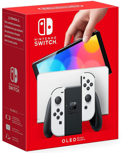 Nintendo Switch Console (OLED Model) - White - GameStore.mt | Powered by Flutisat