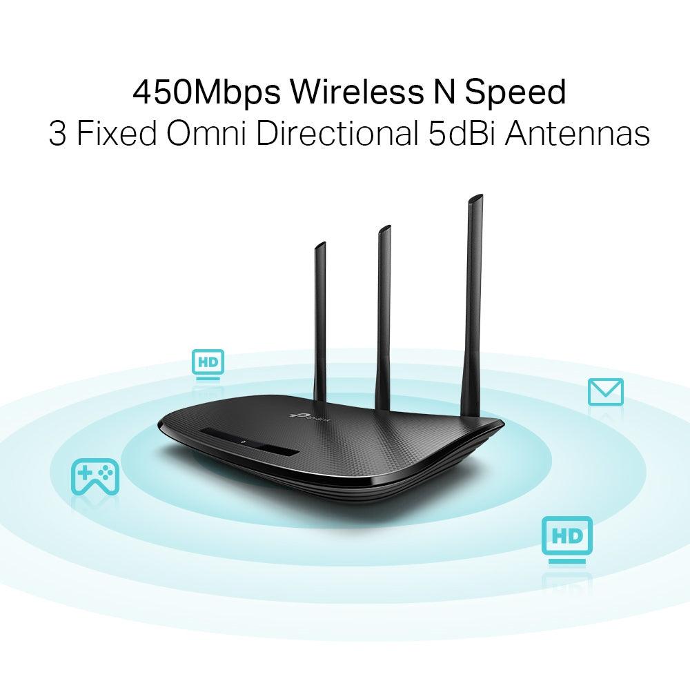 TP-LINK TL-WR940N 450MBPS WIRELESS-N ROUTER - GameStore.mt | Powered by Flutisat