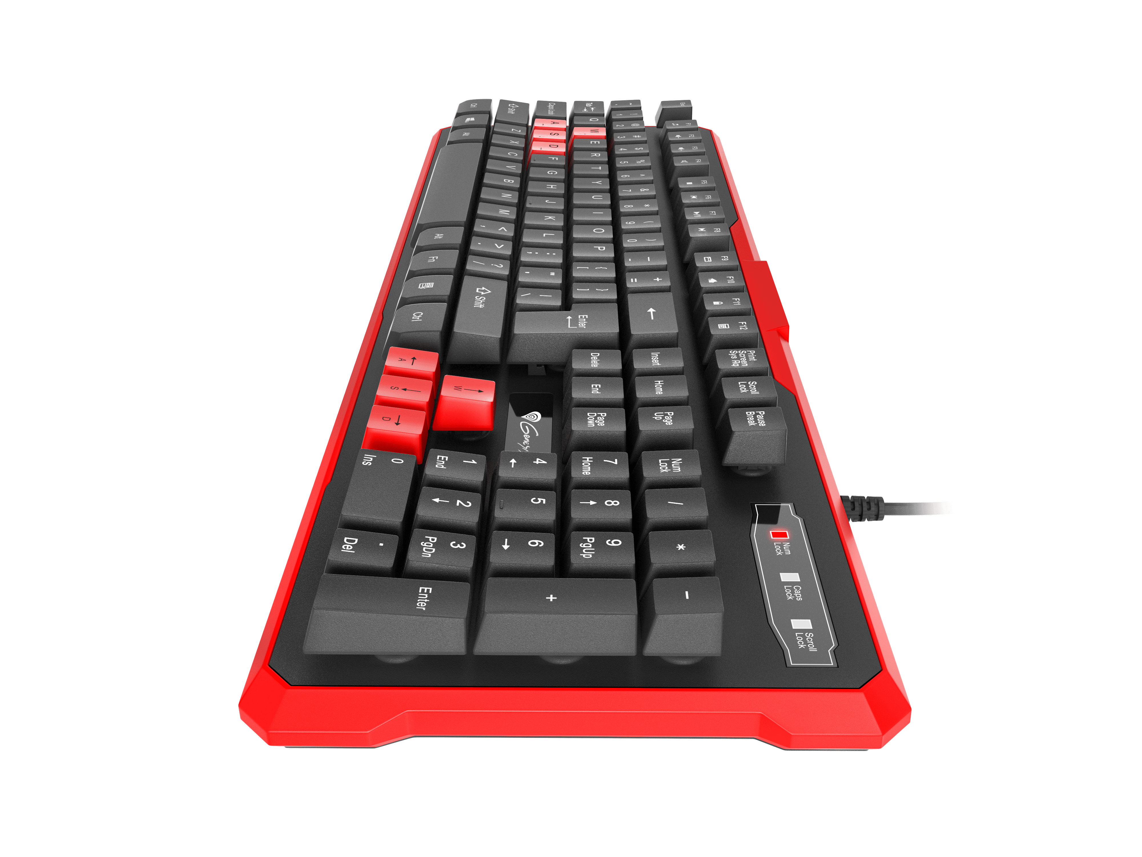 Genesis RHOD 110 Gaming Keyboard (US Layout) - Red - GameStore.mt | Powered by Flutisat