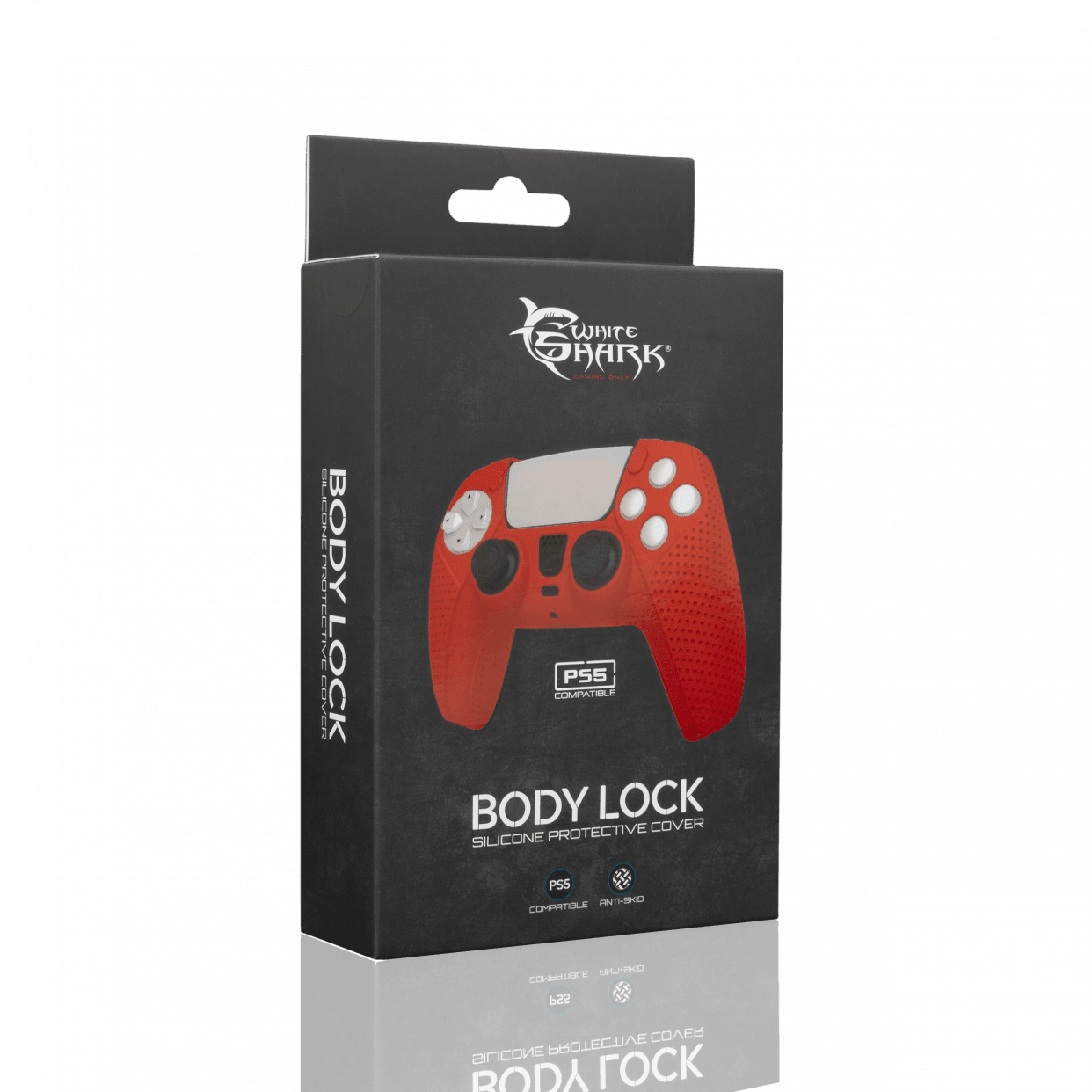 BODY LOCK Red Sillicone case for PS5 controller - GameStore.mt