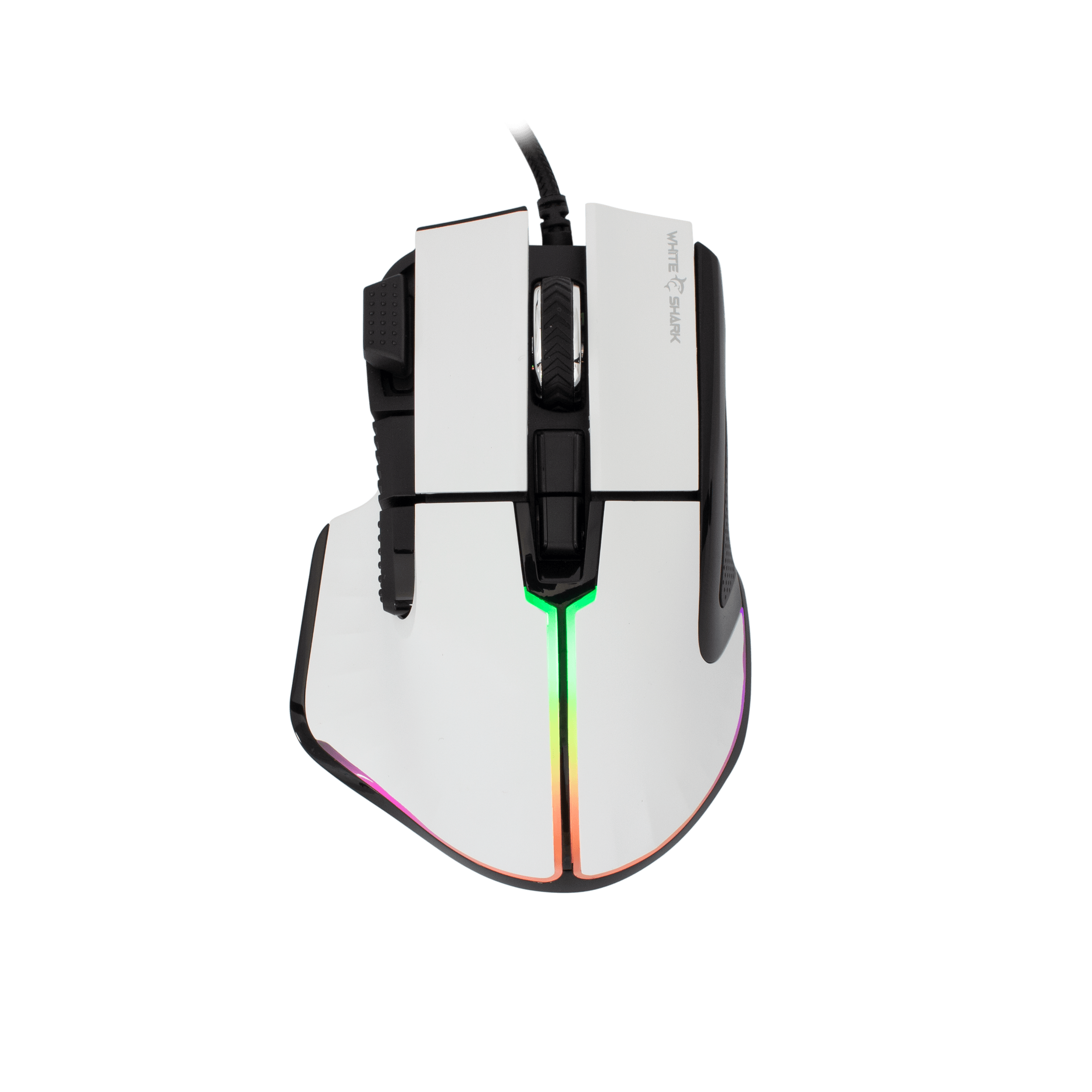 White Shark MARROK RGB Gaming Mouse - White - GameStore.mt | Powered by Flutisat