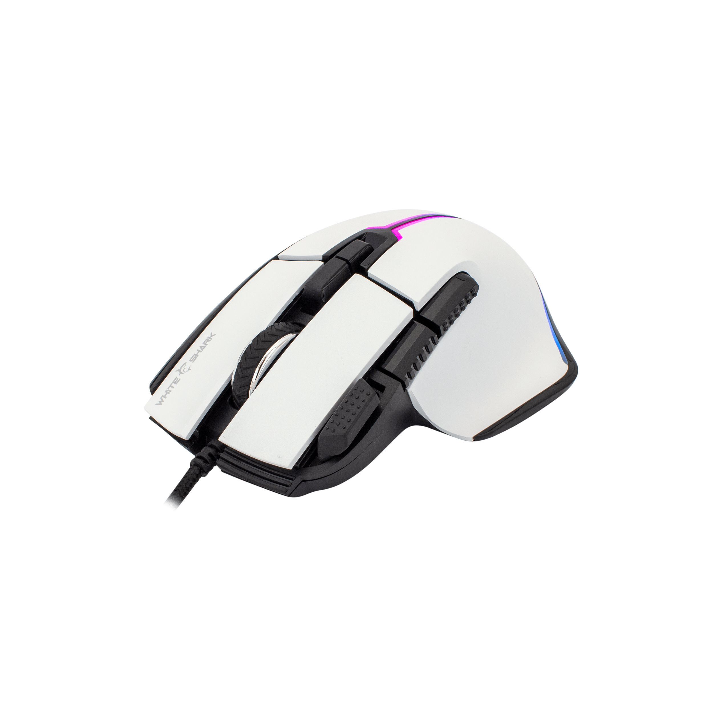 White Shark MARROK RGB Gaming Mouse - White - GameStore.mt | Powered by Flutisat