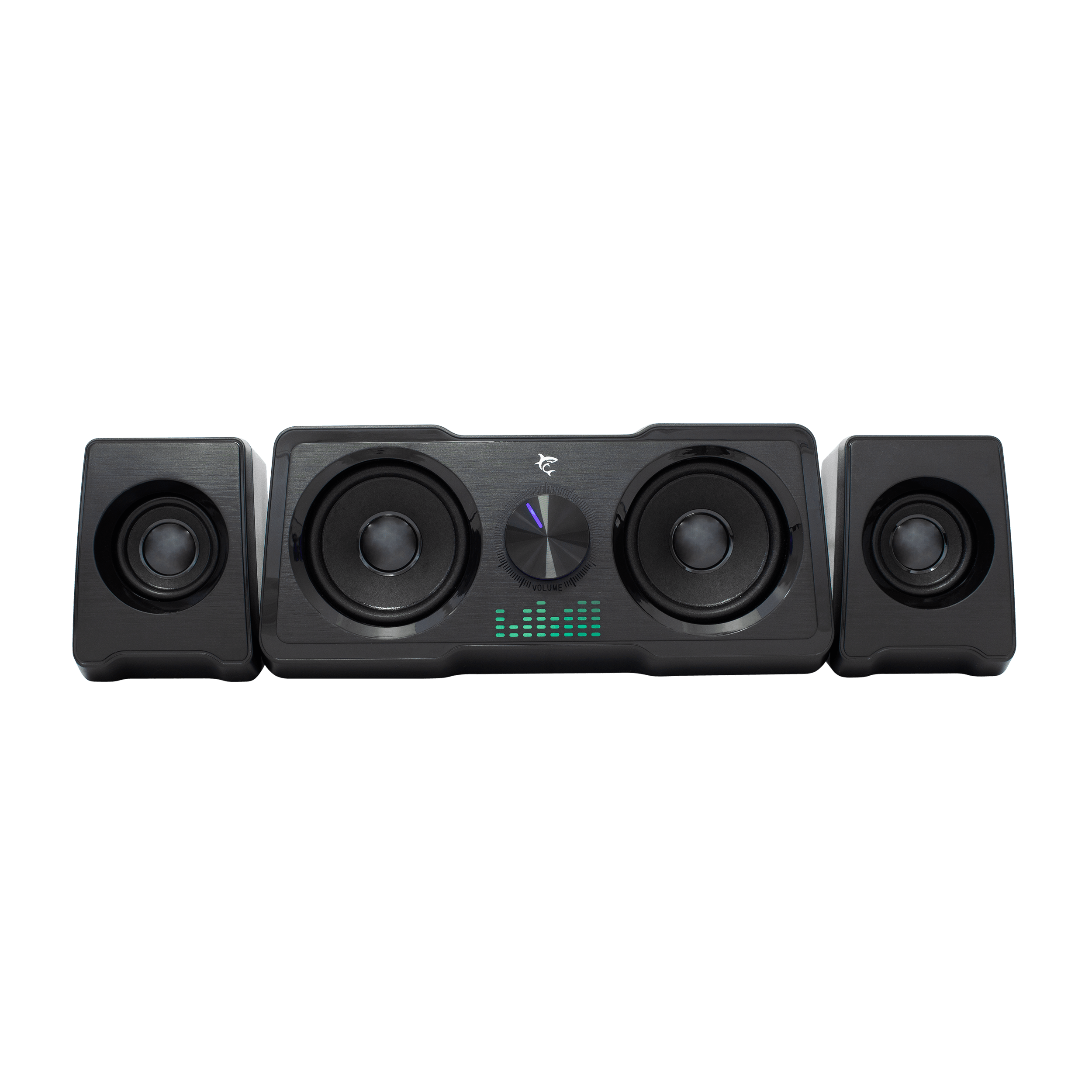 White Shark MOOD (2.2 Stereo) RGB Gaming Speakers - Black - GameStore.mt | Powered by Flutisat
