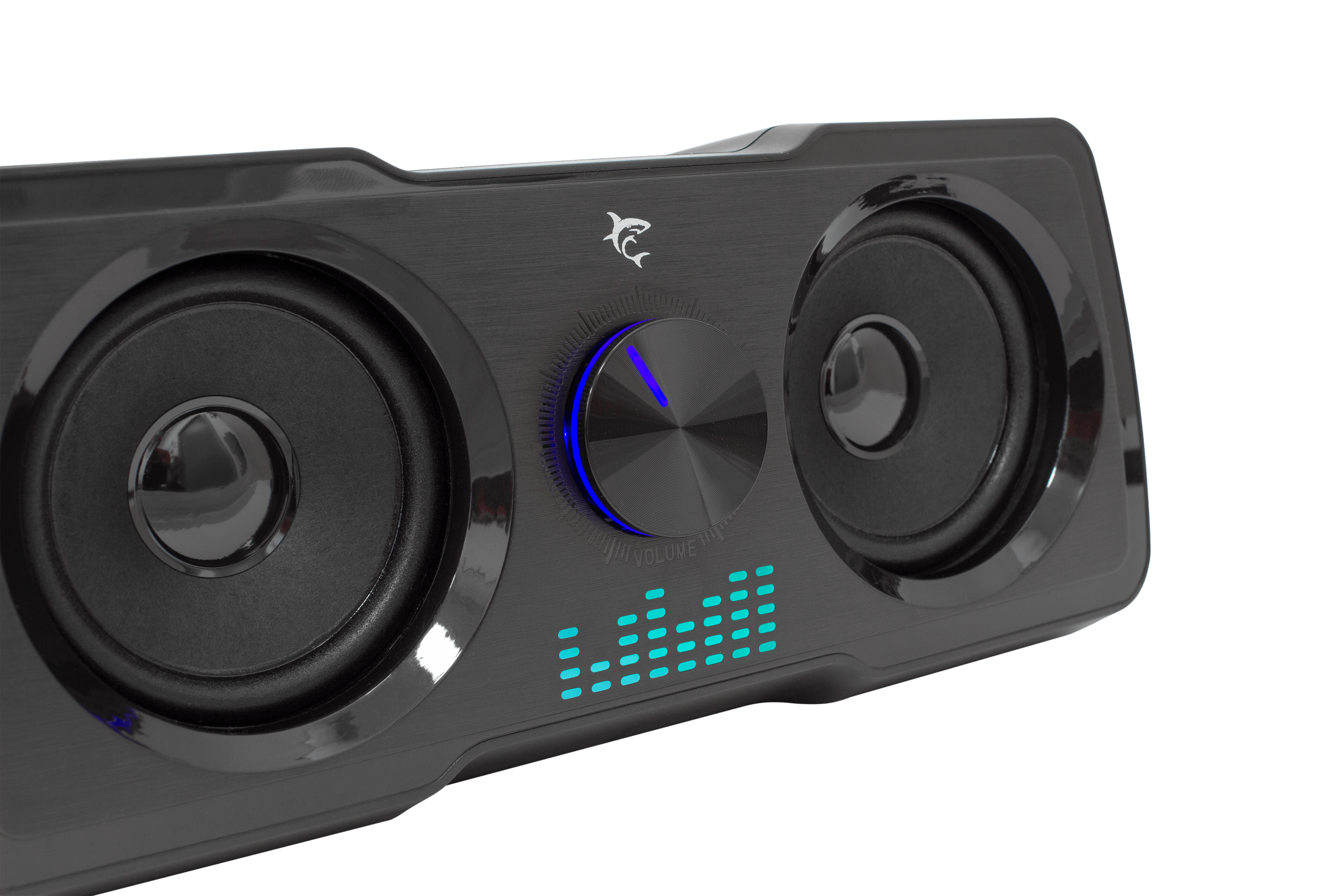White Shark MOOD (2.2 Stereo) RGB Gaming Speakers - Black - GameStore.mt | Powered by Flutisat
