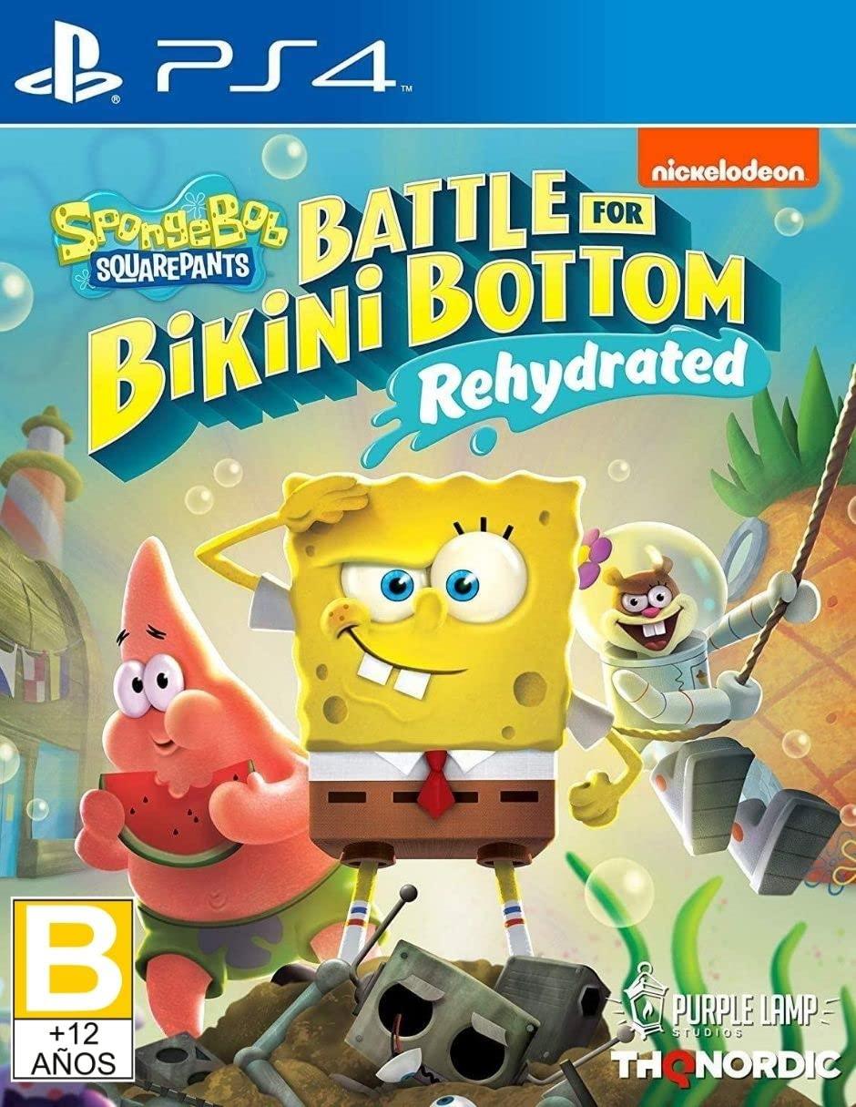 Spongebob Squarepants: Battle for Bikini Bottom - Rehydrated (PS4) - GameStore.mt