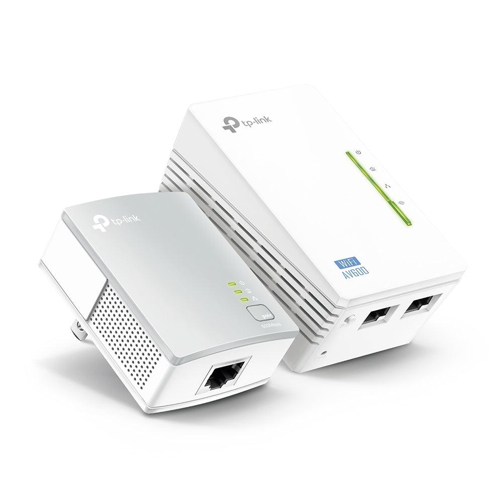 TP - Link TL - WPA4220 KIT 300Mbps Wi - Fi Range Extender, AV600 Powerline Edition - GameStore.mt