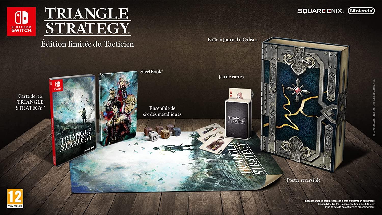 Triangle Strategy - Tactician's Limited Edition (Nintendo Switch) - GameStore.mt