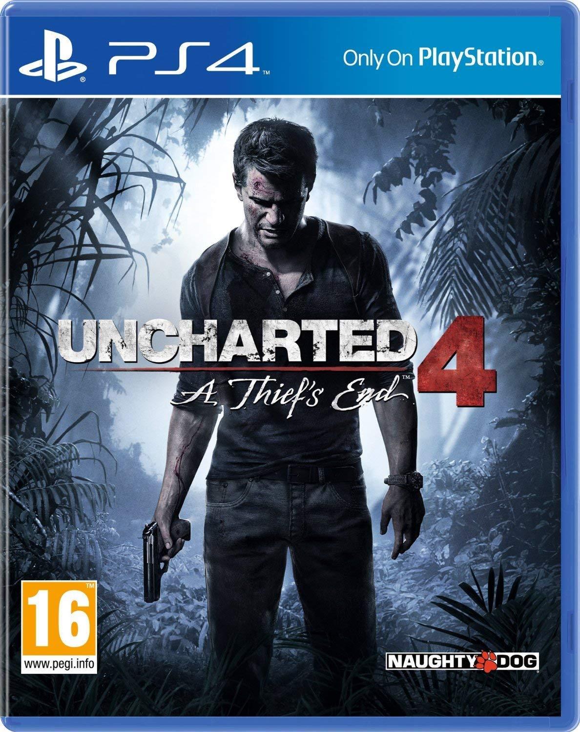 Uncharted 4: A Thief's End (PS4) (Pre - owned) - GameStore.mt