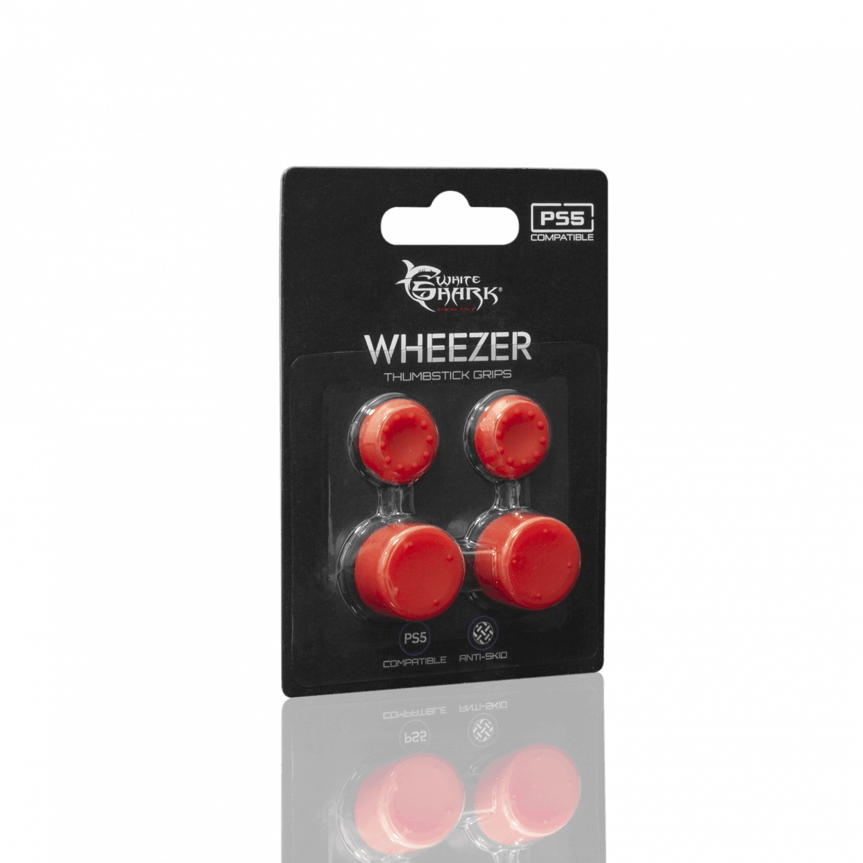 WHEEZER Red Silicone Thumbstick Grips - GameStore.mt