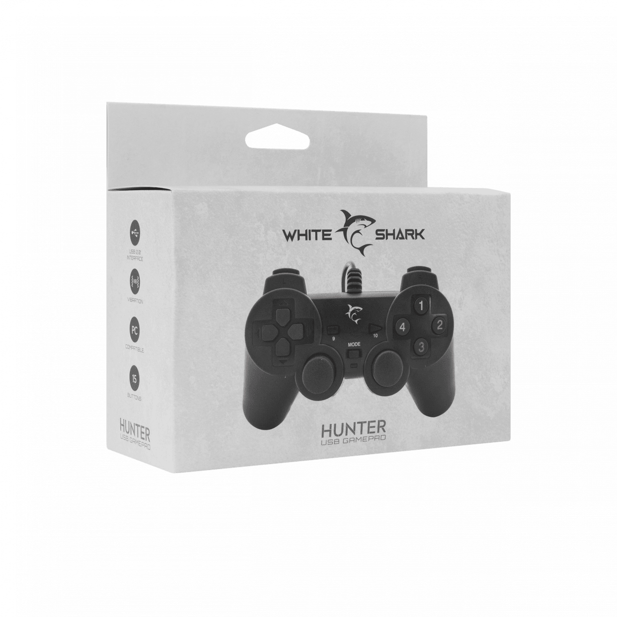 White Shark Hunter PC Game Controller (USB) - GameStore.mt