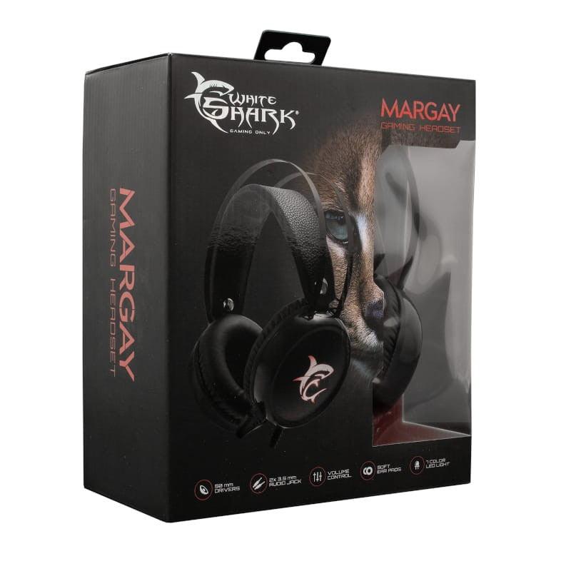 White Shark Margay Gaming Headphones - GameStore.mt