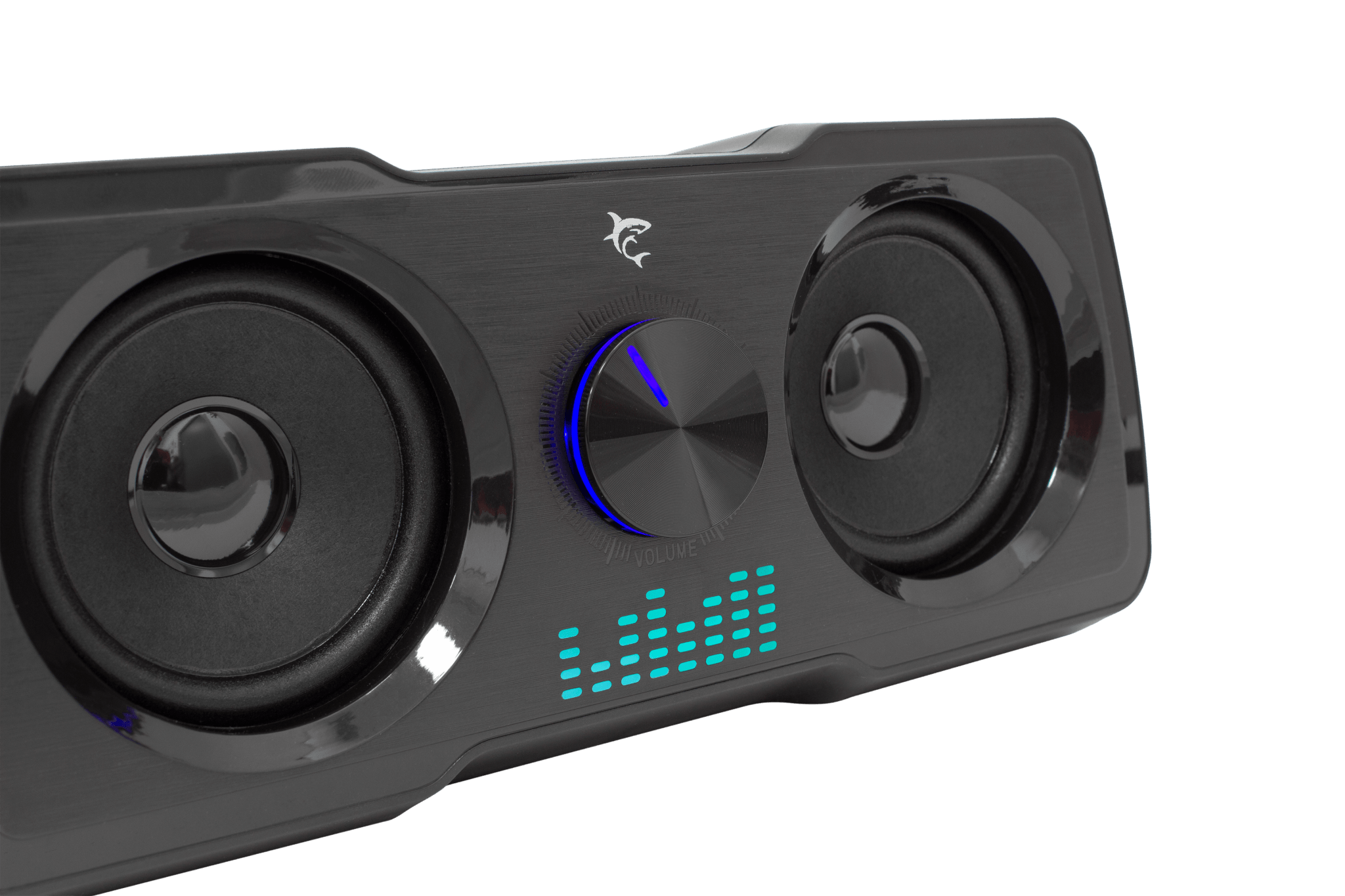 White Shark MOOD (2.2 Stereo) RGB Gaming Speakers - Black - GameStore.mt