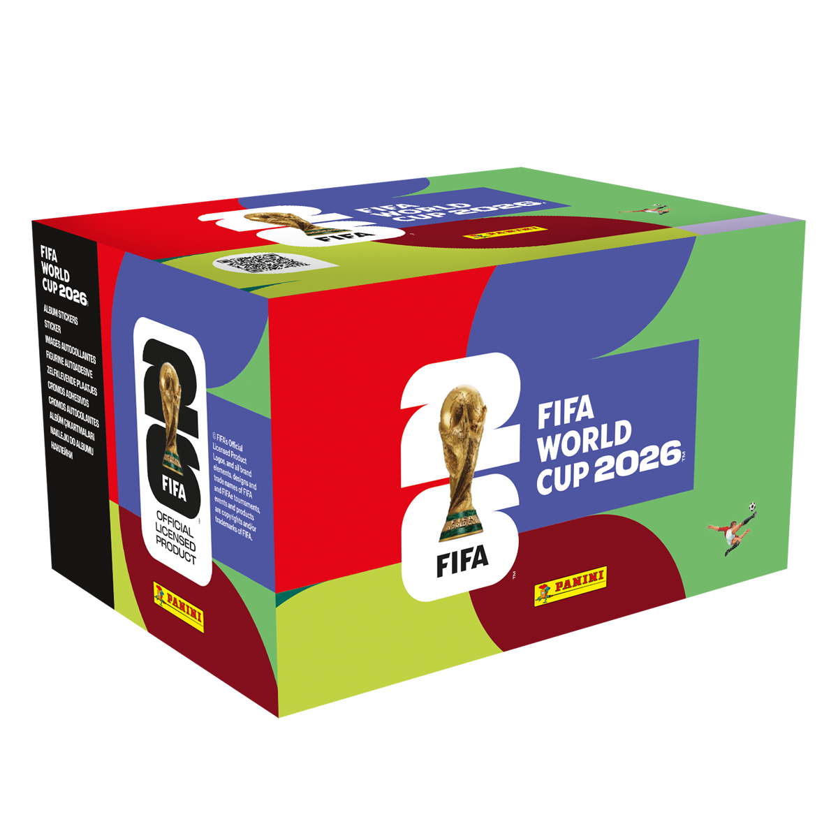 FIFA WORLD CUP 2026™ Official Sticker Collection - Box of 100 Packets