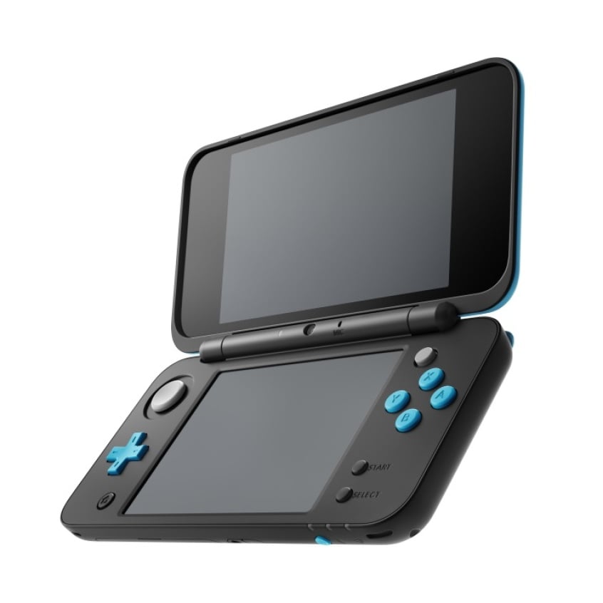 New Nintendo 2DS XL (Black + Turquoise) (Unboxed) [1 Year Warranty] (Pre-owned)