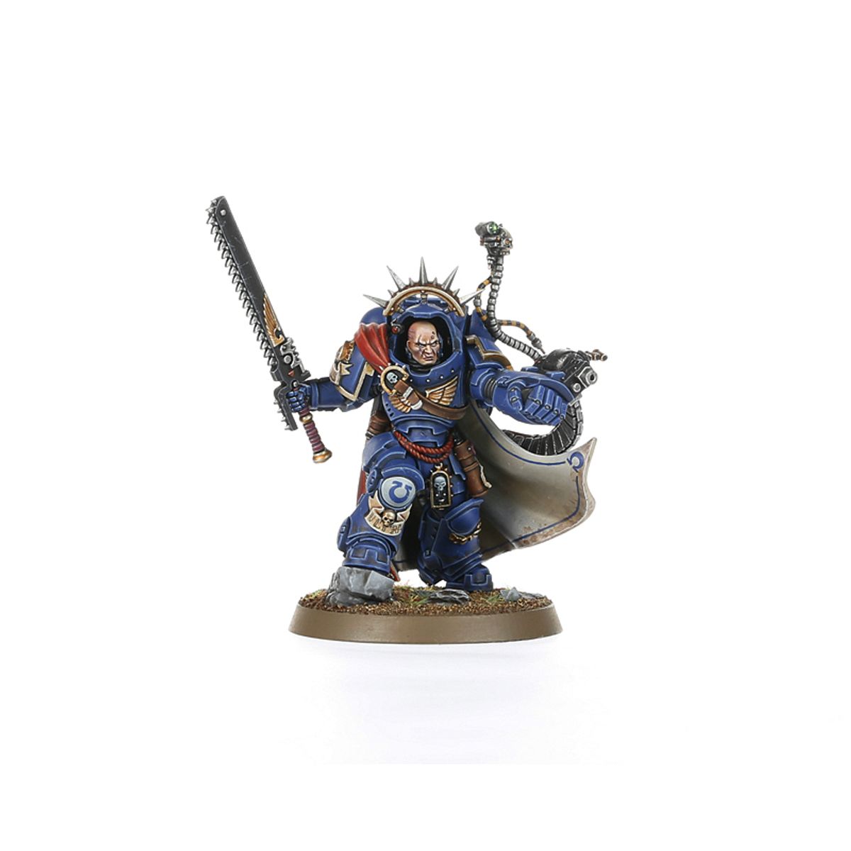 Space Marines: Captain in Gravis Armour (Warhammer 40,000 | 48-70)