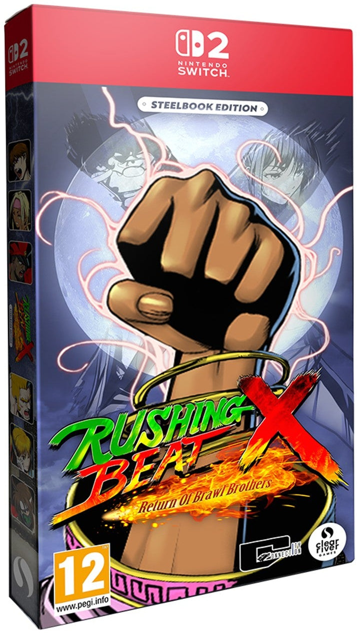 RUSHING BEAT X: Return of Brawl Brothers [Steelbook Edition] (Nintendo Switch 2) (Pre-order)