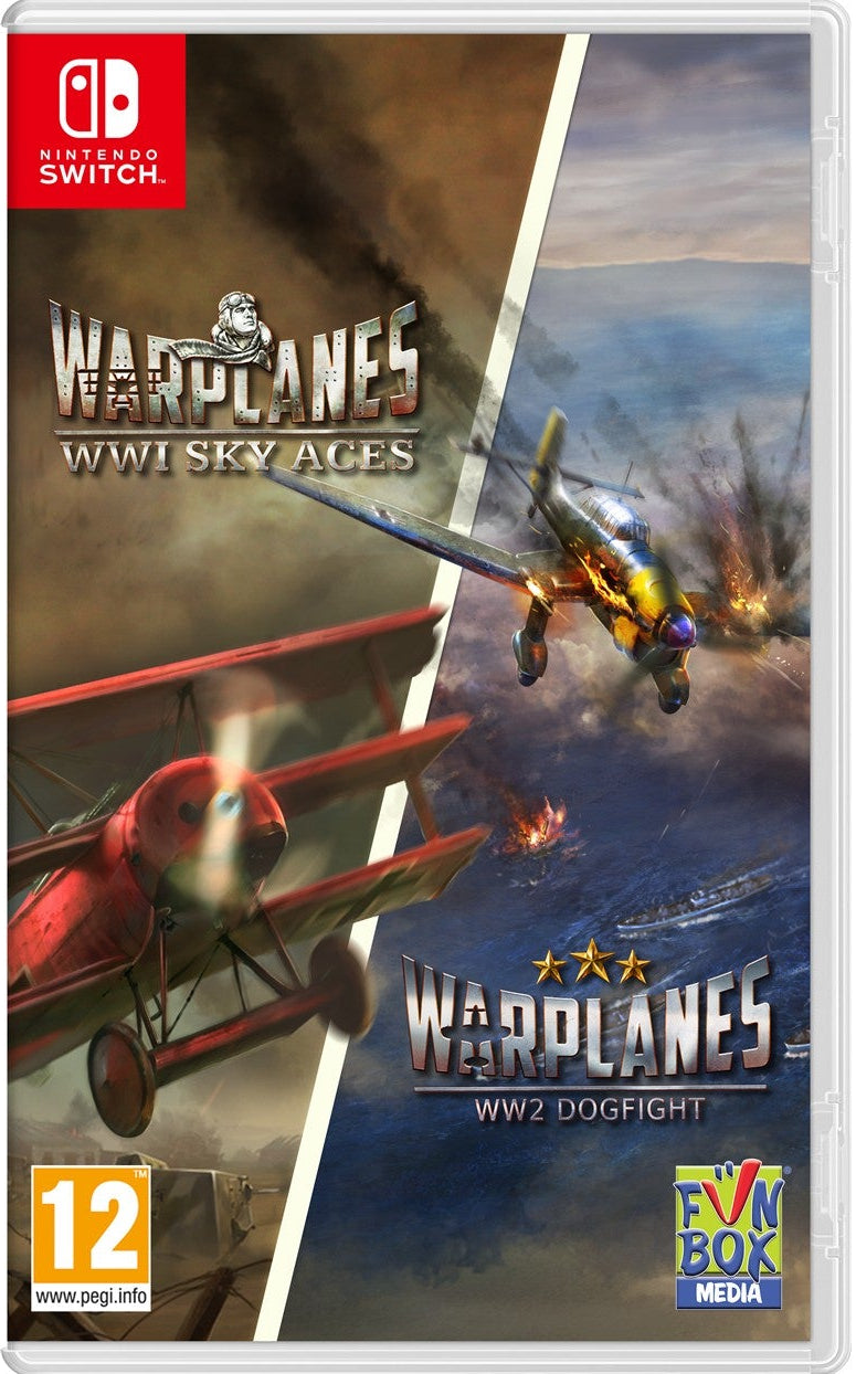 Warplanes: WW1 Sky Aces + WW2 Dogfight (Nintendo Switch)
