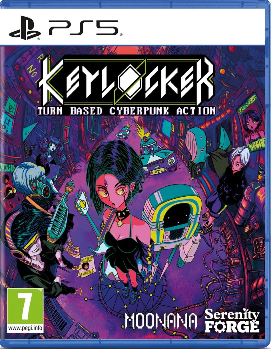 Keylocker: Turn Based Cyberpunk Action (PS5) (Pre-order)