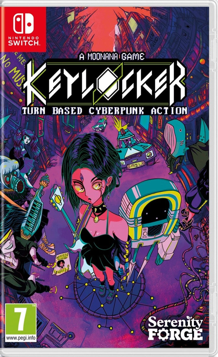 Keylocker: Turn Based Cyberpunk Action (Nintendo Switch) (Pre-order)