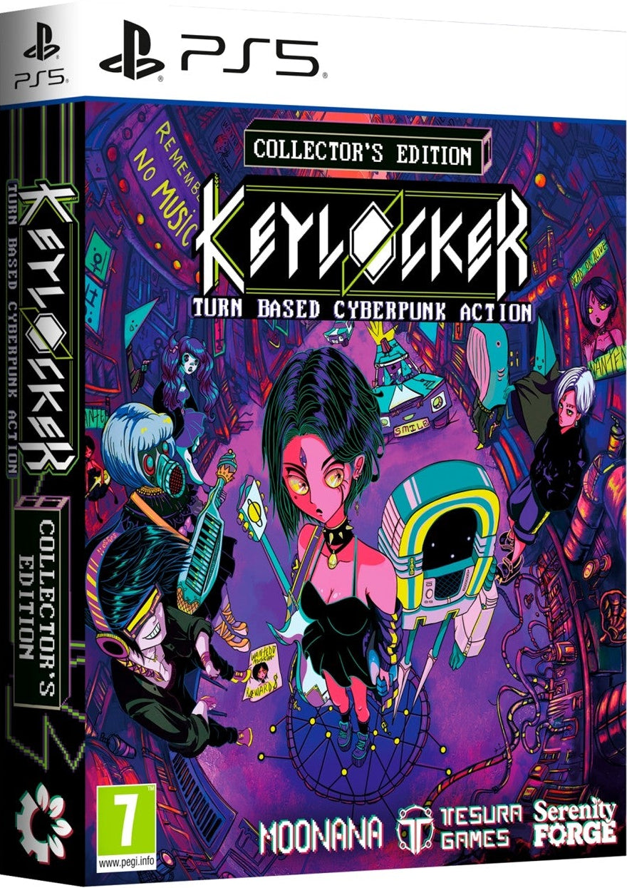 Keylocker: Turn Based Cyberpunk Action [Collector's Edition] (PS5) (Pre-order)