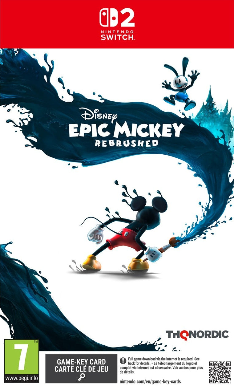 Disney Epic Mickey: Rebrushed (Game-Key Card) (Nintendo Switch 2) (Pre-order)