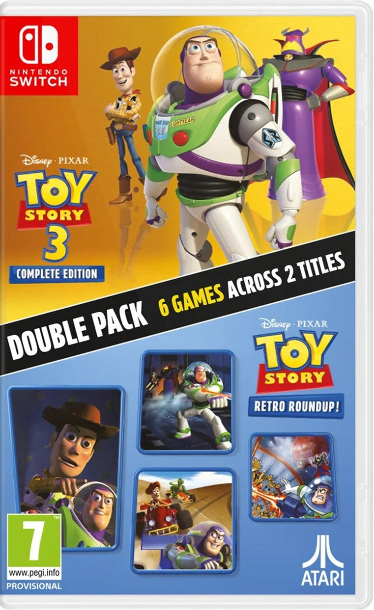 Toy Story: Retro Roundup! + Toy Story 3 Complete Edition (Nintendo Switch) (Pre-order)