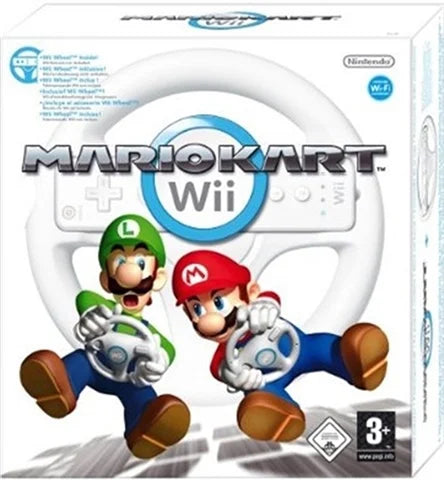 Mario Kart Wheel Bundle (Boxed) (Nintendo Wii) (Pre-owned)